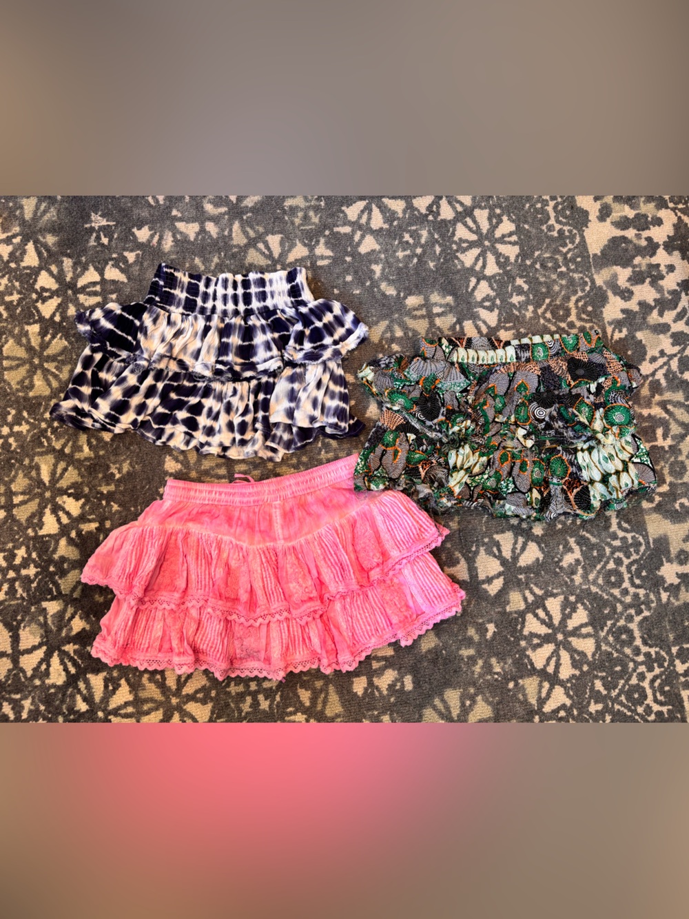 Muche et Muchette set of 3 mini skirts size one size